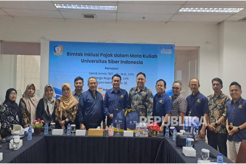 Program Studi Digital Entrepreneur (Kewirausahaan) Cyber University berkolaborasi dengan Kantor Wilayah Direktorat Jenderal Pajak (DJP) Jakarta Khusus menyelenggarakan kegiatan Bimbingan Teknis (Bimtek) Inklusi Pajak dalam Mata Kuliah.