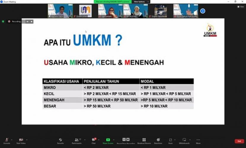 Program studi (prodi) Bisnis Digital Universitas Nusa Mandiri (UNM) sukses menggelar webinar yang mengusung tema “Good to Great”.