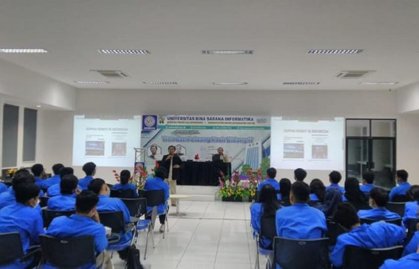 Program Studi (prodi) Sistem Informasi, Fakultas Teknologi dan Informatika (FTI), Universitas BSI (Bina Sarana Informatika) mengadakan seminar karier.