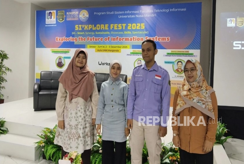 Prodi Sistem Informasi UNM Perkenalkan Bang Bit & Nona Byte 2026