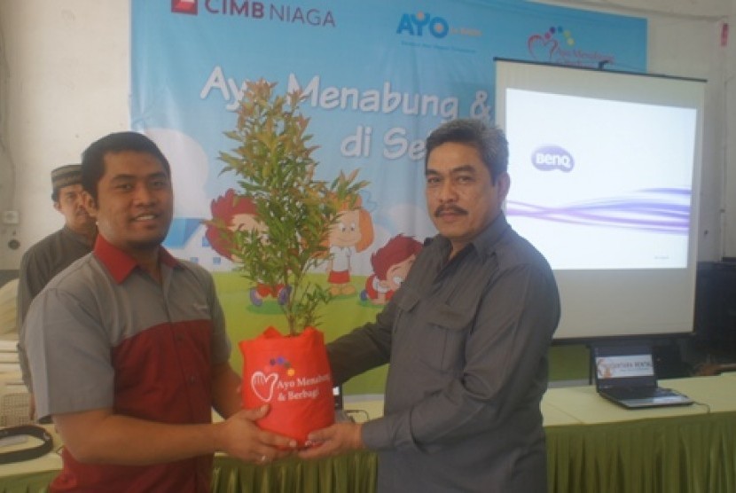 Program Ayo Menabung dan Berbagi CIMB Niaga di Medan