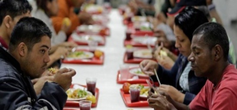 Program Zero Hunger, upaya pemerintah Brasil memerangi kelaparan, salah satunya lewat program Restoran untuk Rakyat