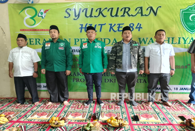 Proses peringatan hari ulang tahun (HUT) ke-84 Gerakan Pemuda Al Washliyah (GPA).