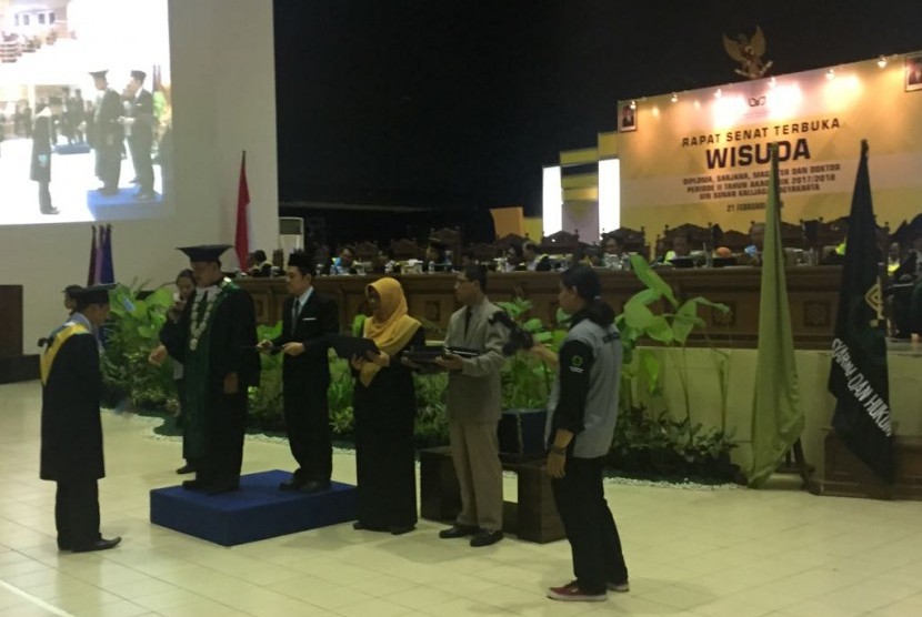 Prosesi wisuda UIN Sunan Kalijaga Yogyakarta.