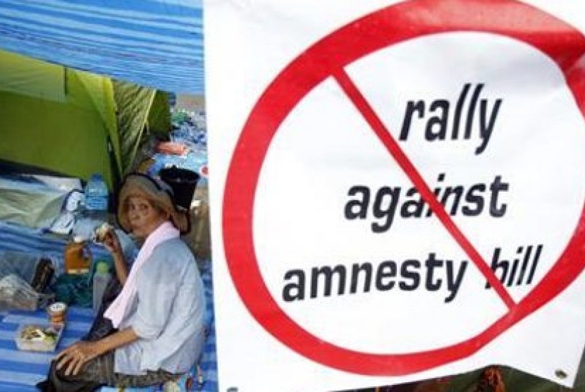Protes RUU Amnesti di Thailand