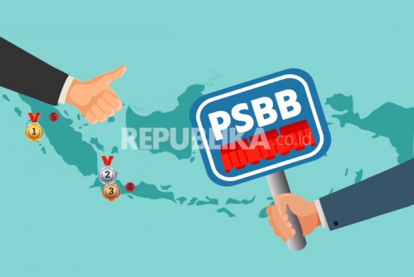 Provinsi Terbaik Jalankan PSBB