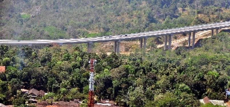 Proyek jalan tol (ilustrasi)