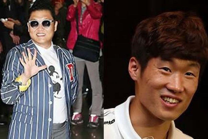 Psy dan Park Ji Sung