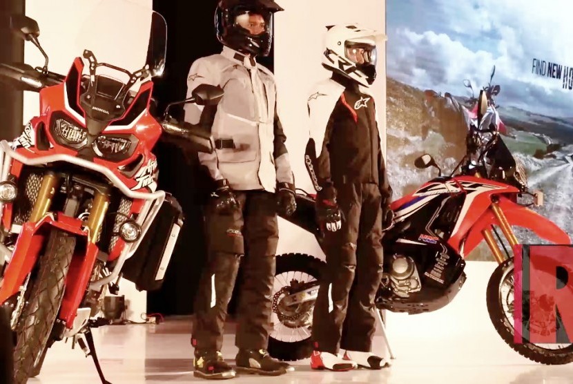 PT Astra Honda Motor (AHM) meluncurkan motor baru yang berkonsep advanture yakni CRF1000L Africa Twin dan CRF250 Rally.