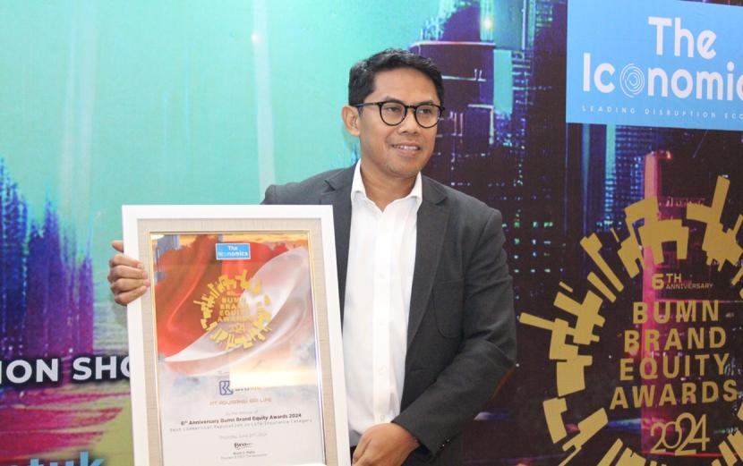 PT Asuransi BRI Life menerima penghargaan 6th Anniversary Indonesia BUMN Awards 2024 Life Insurance Category Title: Best Commercial Reputation dari The Iconomics yang didukung Axia Research.