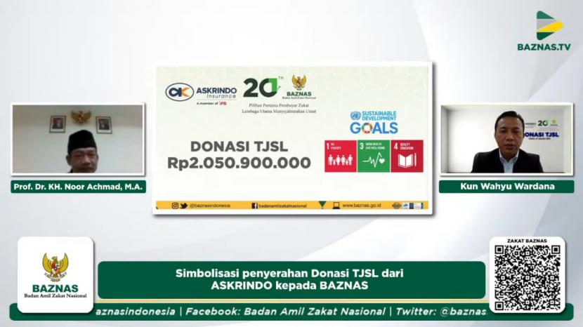 PT Asuransi Kredit Indonesia (Askrindo) kembali bekerja sama dengan Badan Amil Zakat Nasional (Baznas) dalam upaya pengentasan kemiskinan dan meningkatkan kesejahteraan masyarakat Indonesia, khususnya mustahik.