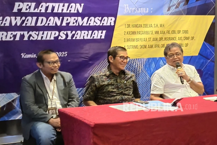 PT Asuransi Takaful Umum menggelar pelatihan bagi pegawai dan pemasar suretyship syariah secara nasional.