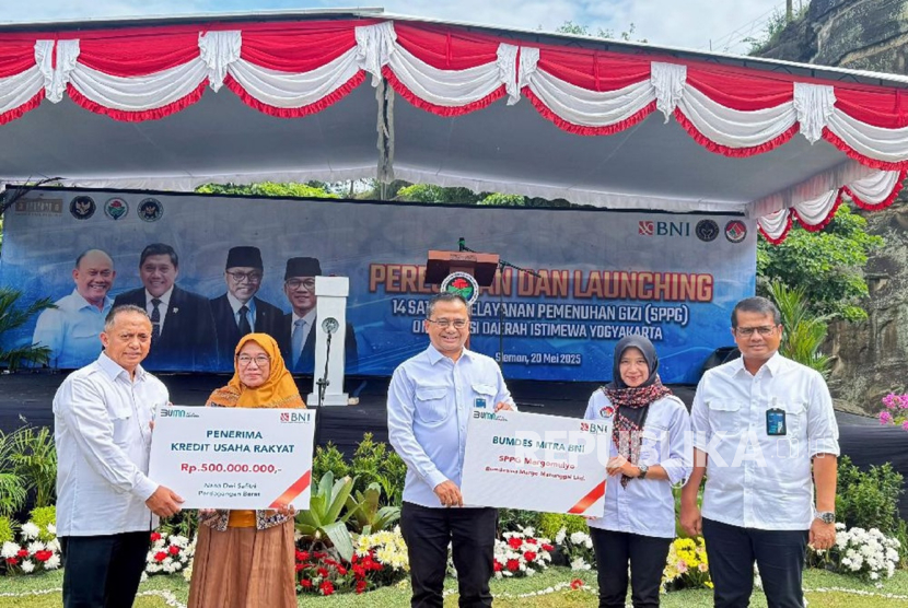 PT Bank Negara Indonesia (Persero) Tbk atau BNI bekerja sama dengan forum Badan Usaha Milik Desa (BUMDes) Daerah Istimewa Yogyakarta meresmikan 15 Satuan Pelayanan Pemenuhan Gizi (SPPG) guna mendukung Program Makan Bergizi Gratis.