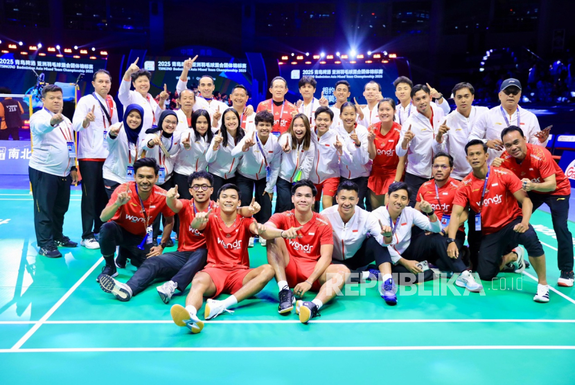 PT Bank Negara Indonesia (Persero) Tbk atau BNI menyampaikan apresiasi kepada atlet muda Indonesia yang berhasil menjuarai Badminton Asia Mixed Team Championships 2025 di Qingdao, China.