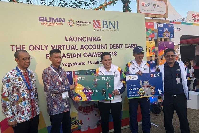 PT Bank Negara Indonesia Tbk (BNI) mendukung penjualan tiket Asian Games 2018.