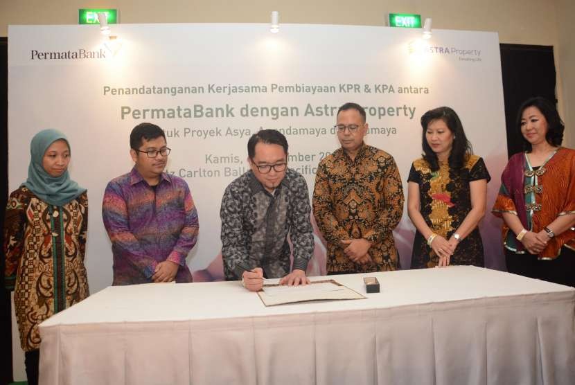 PT Bank Permata Tbk (PermataBank) menjalin sinergi dengan PT Astra Land Indonesia melalui pembiayaan kredit kepemilikan properti baik dalam bentuk rumah (KPR) maupun apartemen (KPA).