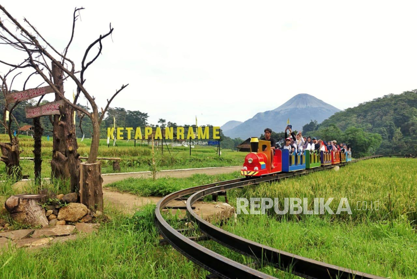 Ilustrasi desa wisata.
