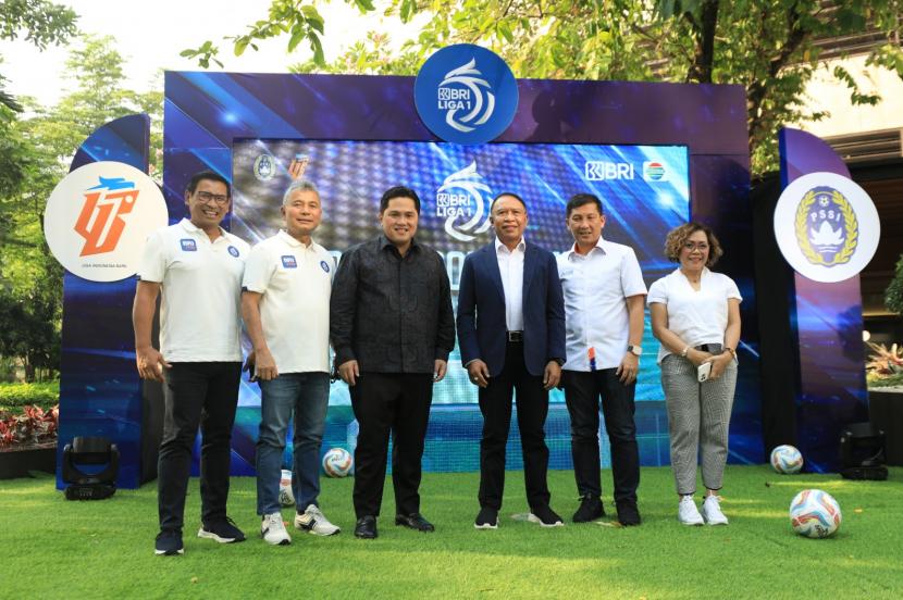 Ketua PSSI Erick Thohir memastikan Liga 1 berjalan dengan bersih.
