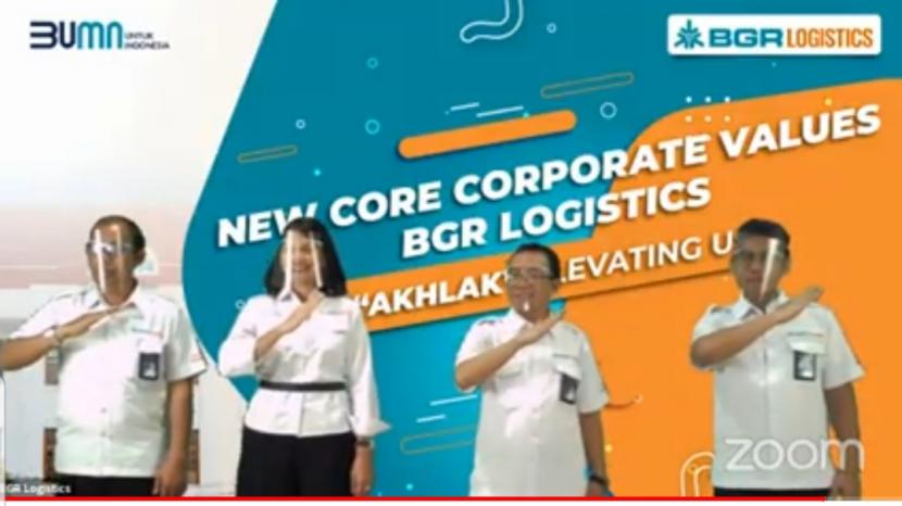 PT Bhanda Ghara Reksa (Persero) atau BGR Logistics, Badan Usaha Mililk Negara (BUMN) penyedia jasa logistik di Indonesia resmi mengimplementasikan AKHLAK sebagai New Core Corporate Values Perusahaan. 