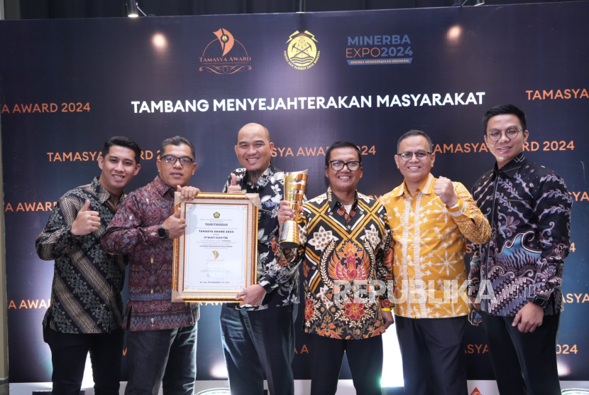 PT Bukit Asam Tbk (PTBA) mendapat anugerah Penghargaan Kinerja Pengembangan dan Pemberdayaan Masyarakat Mineral dan Batubara (Tamasya Award) Tahun 2024 kategori Badan Usaha Pertambangan Batubara Skala Besar dari Direktorat Jenderal Mineral dan Batubara (Ditjen Minerba) Kementerian Energi dan Sumber Daya Mineral (ESDM).