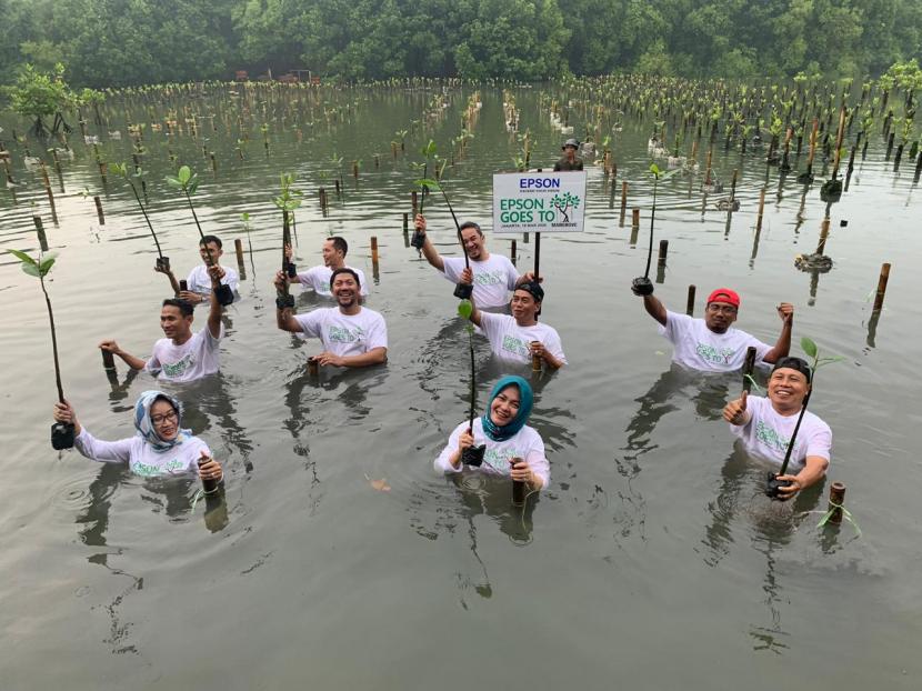 PT Epson Indonesia menggelontorkan sejumlah kegiatan CSR terkait pengentasan kemiskinan dan kepedulian terhadap lingkungan. Event CSR dibidang pelestarian lingkungan dengan penanaman pohon mangrove di Taman Wisata Alam (TWA) Angke Kapuk. Lebih dari 200 batang mangrove ditanam di kawasan tersebut dengan melibatkan pihak sekolah.