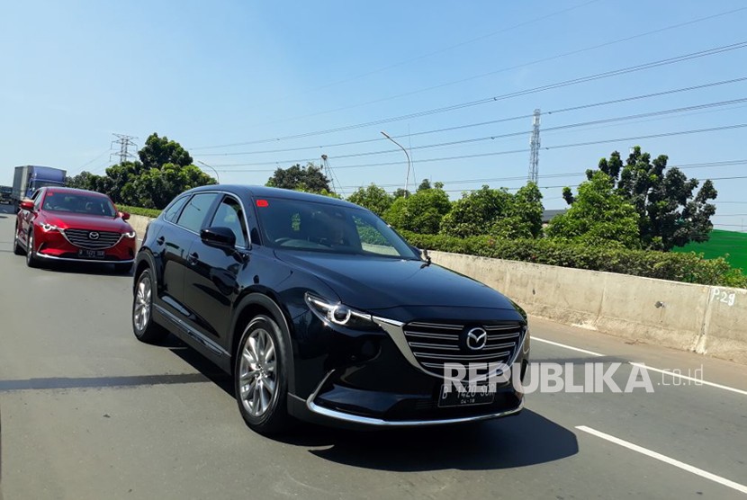 PT Eurokars Motor Indonesia mengajak media untuk merasakan langsung All-New Mazda CX-9, di Jakarta, Kamis (15/3).