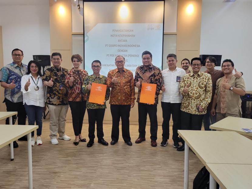 PT Goopo Inovasi Indonesia menandatangani Nota Kesepahaman dengan PT Pos Indonesia (Persero).