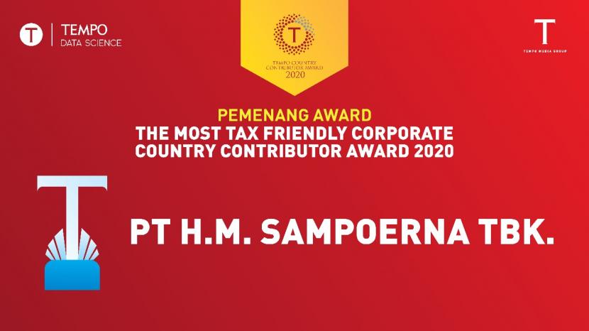 PT HM Sampoerna Tbk. (Sampoerna) menerima dua penghargaan dalam ajang TEMPO Country Contributor Award yang diselenggarakan secara virtual belum lama ini. 
