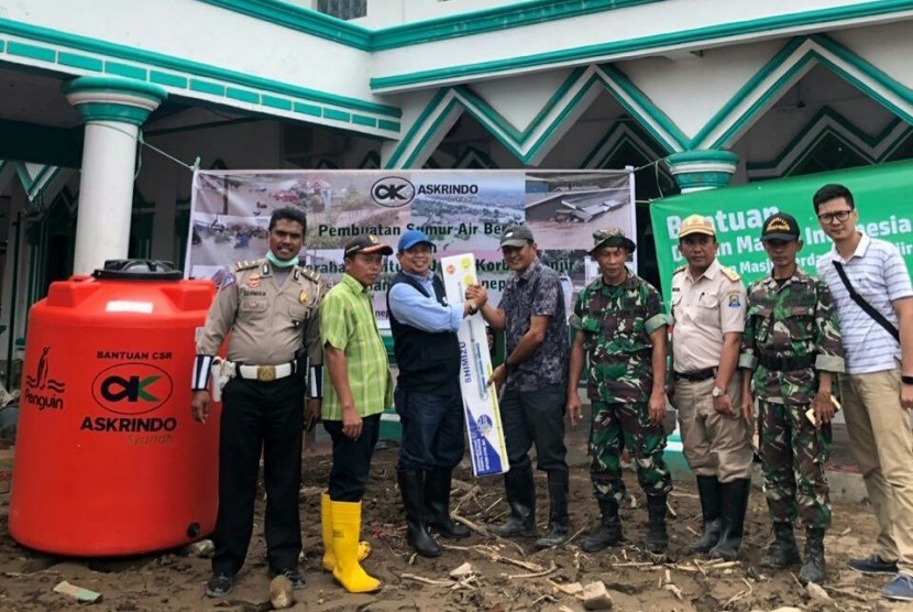 PT Jaminan Pembiayaan Askrindo Syariah (Askrindo Syariah) memberikan bantuan berupa pembuatan sumur Air Bersih serta lainnya untuk korban bencana banjir di Kabupaten Jeneponto, Sulawesi Selatan. Hal ini merupakan bagian dari tanggung jawab sosial perusahaan atau corporate social responsibility (CSR)