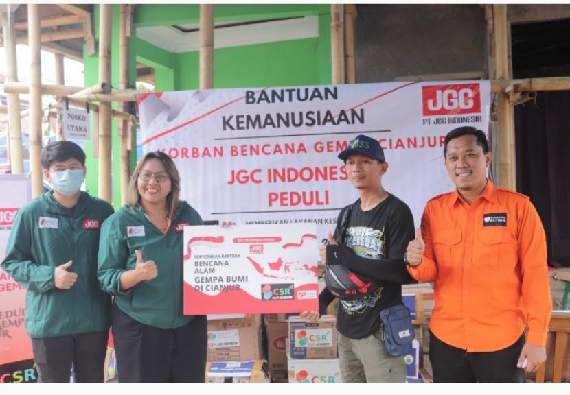 PT JGC INDONESIA berkolaborasi dengan Rumah Zakat mengadakan pengobatan gratis di Posko Kampung Ciherang RT 03 dan 04 RW 03 Desa Ciputri Kecamatan Pacet Cianjur, Jawa Barat.