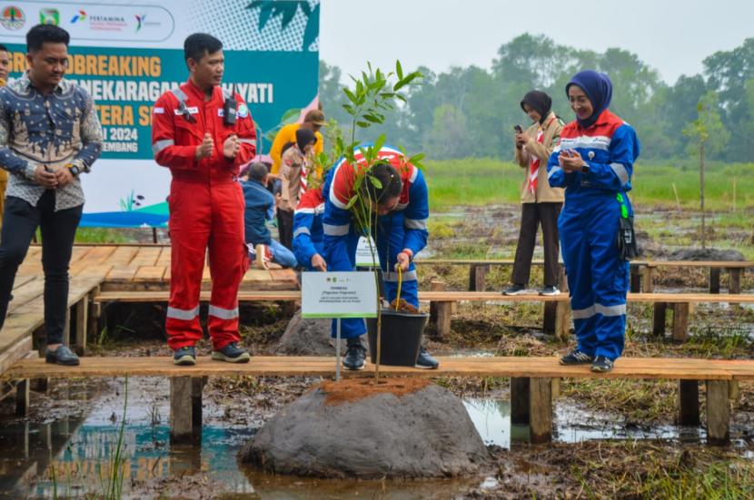 PT Kilang Pertamina Internasional (KPI) Refinery Unit III Plaju berkomitmen untuk mendukung pembangunan berkelanjutan di Sumatera Selatan. 