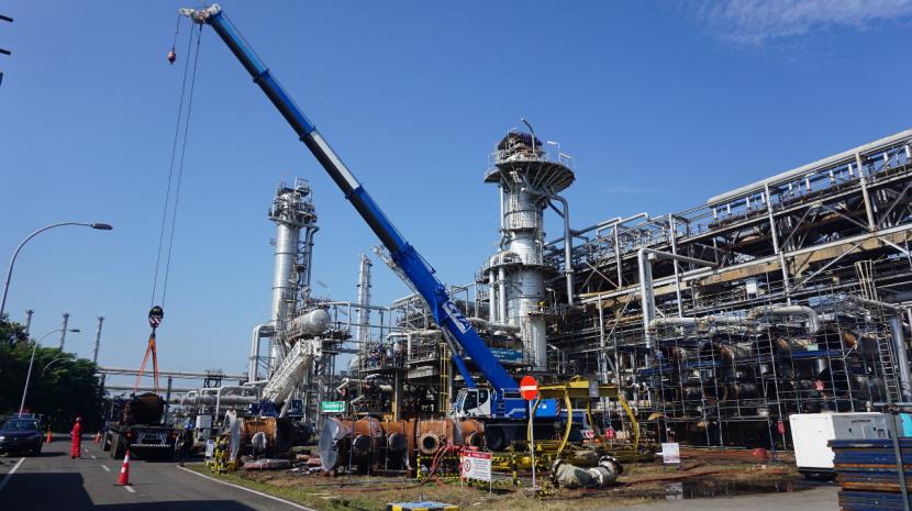 PT Kilang Pertamina Internasional (KPI) Refinery Unit VI Balongan melakukan pemeliharan skala kecil terhadap salah satu flare dan pemeliharan salah satu unit kilang, tepatnya pada unit Naphta Processing Unit (NPU). 