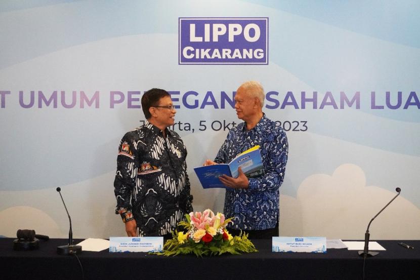 PT Lippo Cikarang Tbk (LPCK) mengumumkan hasil Rapat Umum Pemegang Saham Luar Biasa (RUPSLB) yang dilaksanakan belum lama ini di Jakarta. Dalam RUPSLB yang digelar secara hybrid (fisik dan elektronik) ini, pemegang saham menyetujui perubahan susunan anggota direksi yang baru. 