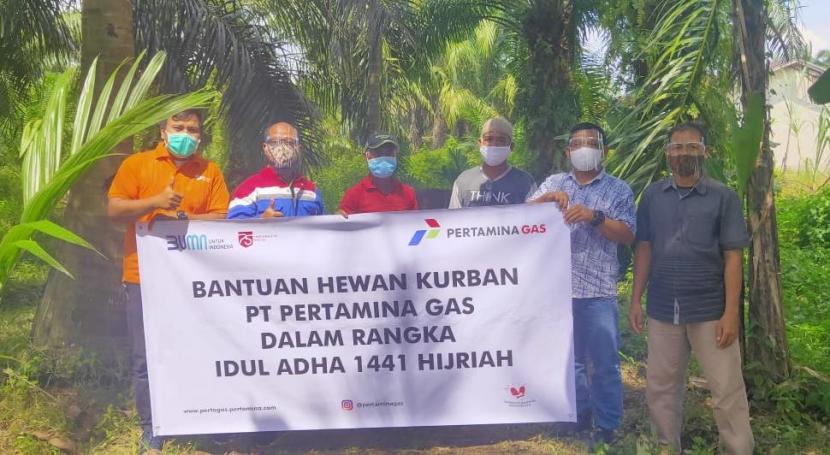 PT Pertamina Gas (Pertagas) menggandeng Yayasan Rumah Zakat untuk mendistribusikan hewan qurban di beberapa daerah di Indonesia. 