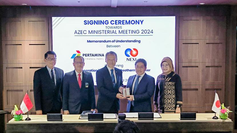 PT Pertamina (Persero) dan Nippon Export and Investment Insurance (NEXI) perusahaan asal Jepang memperkuat sinergi melalui penandatanganan Amandemen Nota Kesepahaman (Memorandum of Understanding/MoU) mengenai kerja sama di bidang asuransi perdagangan dan fasilitas kredit.