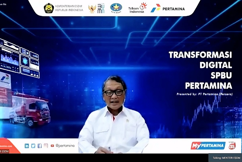 PT Pertamina (Persero) secara resmi menerapkan digitalisasi pada 5.518 SPBU yang tersebar di seluruh wilayah Indonesia. Penerapan digitalisasi di SPBU tersebut diresmikan Menteri Energi dan Sumber Daya Mineral (ESDM) Republik Indonesia, Arifin Tasrif secara virtual di Jakarta pada Selasa (29/12).