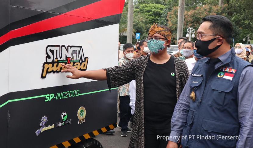 PT Pindad, Stungta X Pindad, produk pemusnah sampah ramah lingkungan.