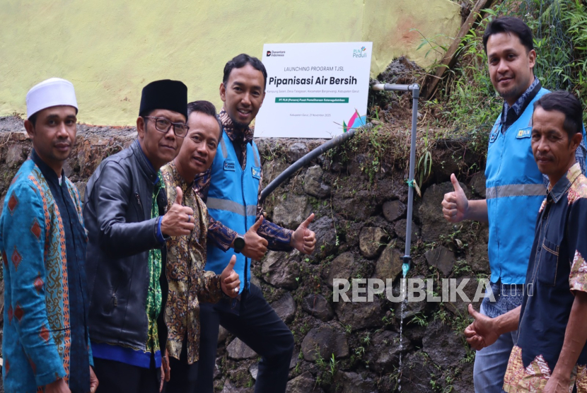 PLN Pusharlis Bantu Warga Garut Nikmati Akses Air Bersih yang Lebih Merata