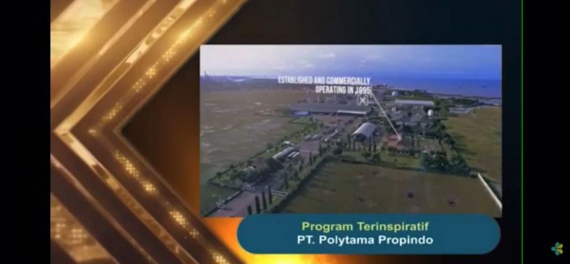  PT Polytama Propindo meraih Penghargaan Mitra Bakti Husada.