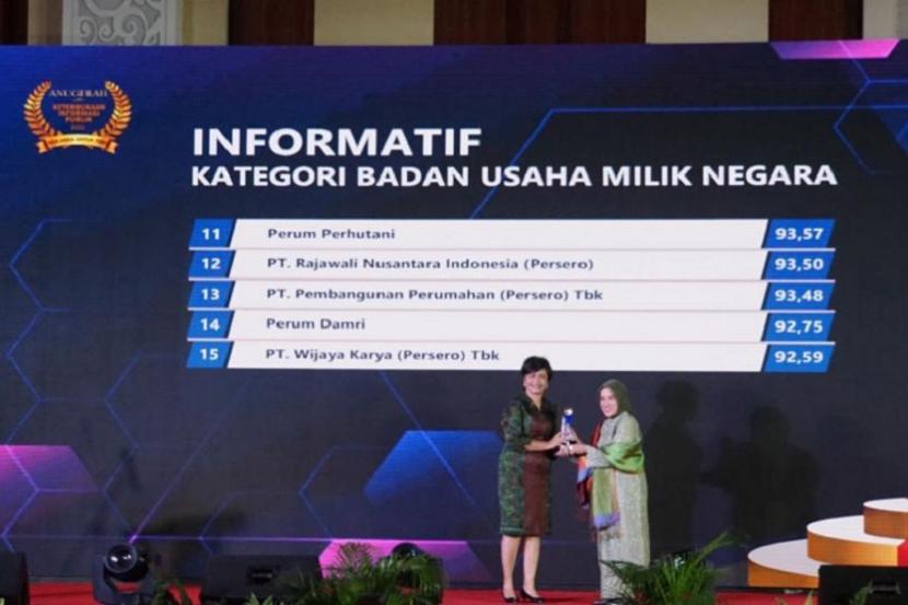 PT PP (Persero) Tbk berhasil meraih penghargaan dalam ajang Anugerah Monev Keterbukaan Informasi Publik (KIP) Badan Publik 2022 oleh Komisi Informasi Pusat Republik Indonesia. Perseroan berhasil naik kelas dari Cukup Informatif menjadi Informatif.
