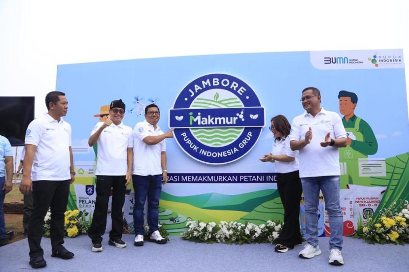 PT Pupuk Indonesia mempekuat kolaborasi program Makmur untuk meningkatkan produktivitas pangan.