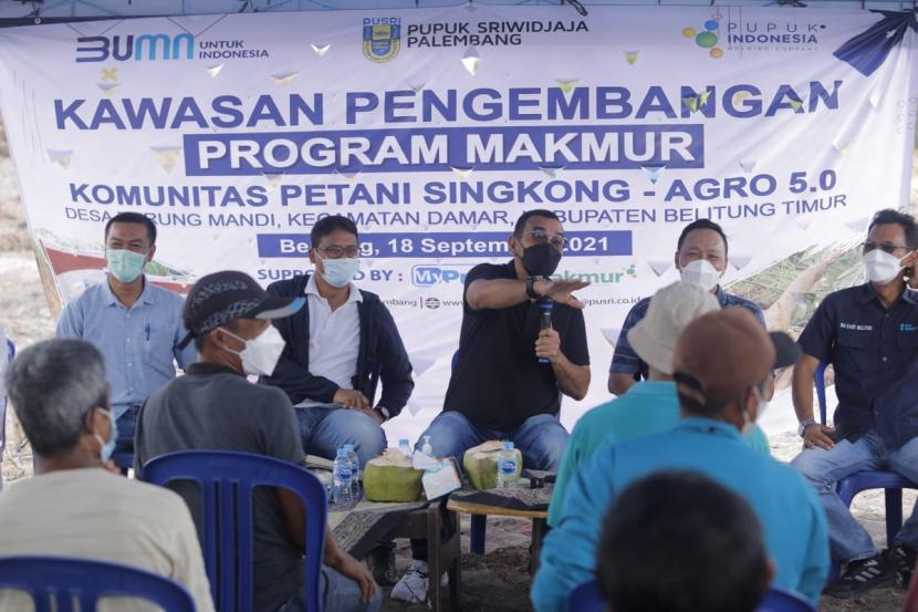 PT Pupuk Indonesia (Persero) kembali mendorong peningkatan produktivitas dan penghasilan petani nasional melalui program Makmur. 