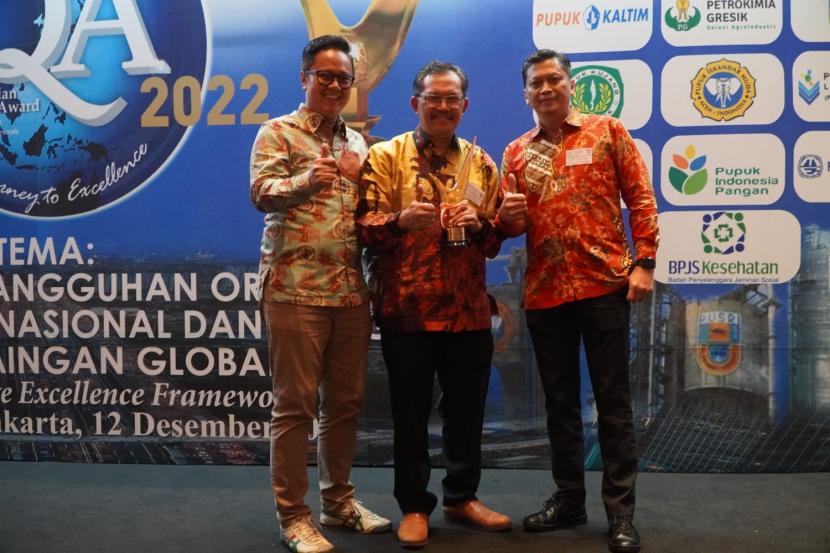 PT Pupuk Indonesia Utilitas berhasil meraih penghargaan dalam ajang Indonesian Quality Award (IQA) tahun 2022.
