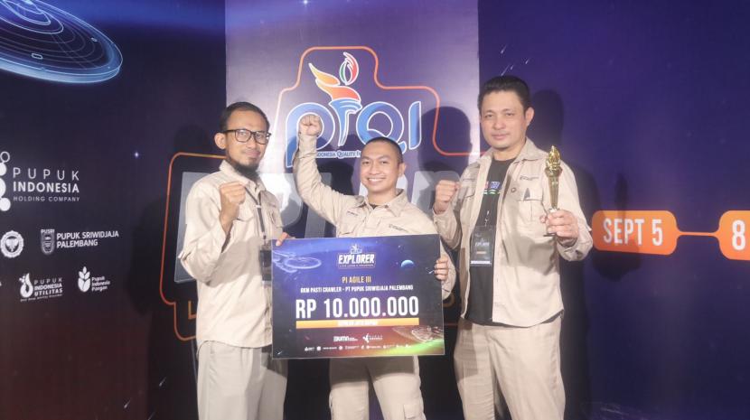 PT Pusri juga berkolaborasi dengan PT Pupuk Indonesia dalam Tim Preci X yaitu diwakili oleh Pebriyanto Hernawan dari Departemen Riset dan berhasil menyabet peringkat kedua dalam kategori PI Agile.