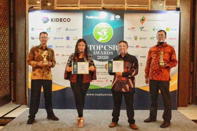 PT Rekind Raih Dua Penghargaan Top CSR Award 2020