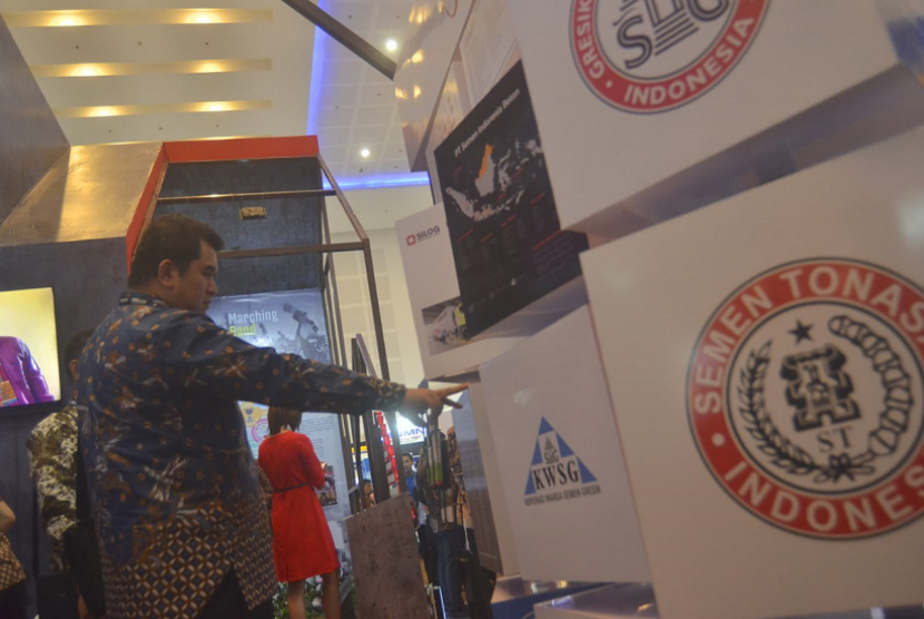 PT Semen Indonesia (Persero) Tbk berpartisipasi pada acara Indonesia Business and Development (IBD) Expo 2018 yang digelar di Grand City Convention Hall, Surabaya.