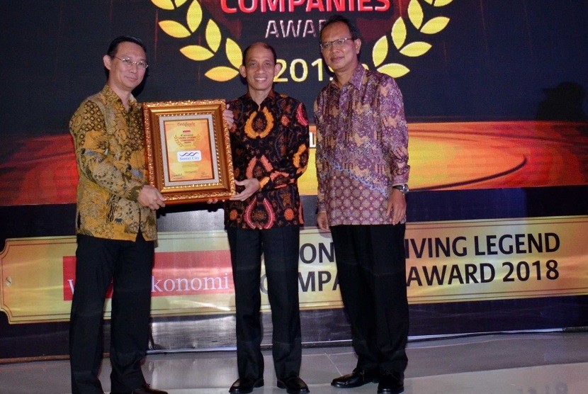 PT Sentul City Tbk yang baru saja mendapatkan penghargaan Living Legend Company Award 2018 untuk kategori Green City Initiator Company. 