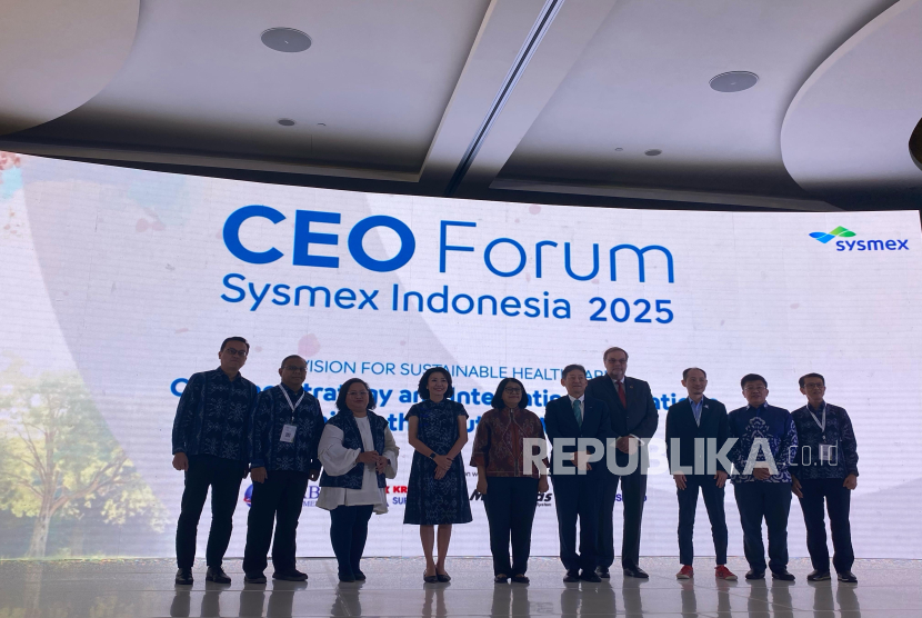 PT Sysmex Indonesia menggelar CEO Forum 2025 di Jakarta, Rabu (19/2). Gelaran tahun ke-4 ini hadir untuk mendiskusikan strategi dan inovasi mewujudkan layanan kesehatan berkelanjutan. 