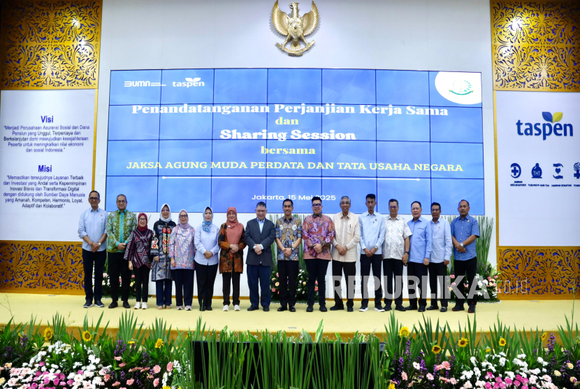PT TASPEN (Persero) dan Jamdatun Kejaksaan Agung RI menandatangani kerja sama terkait penanganan masalah hukum di bidang perdata dan tata usaha negara.