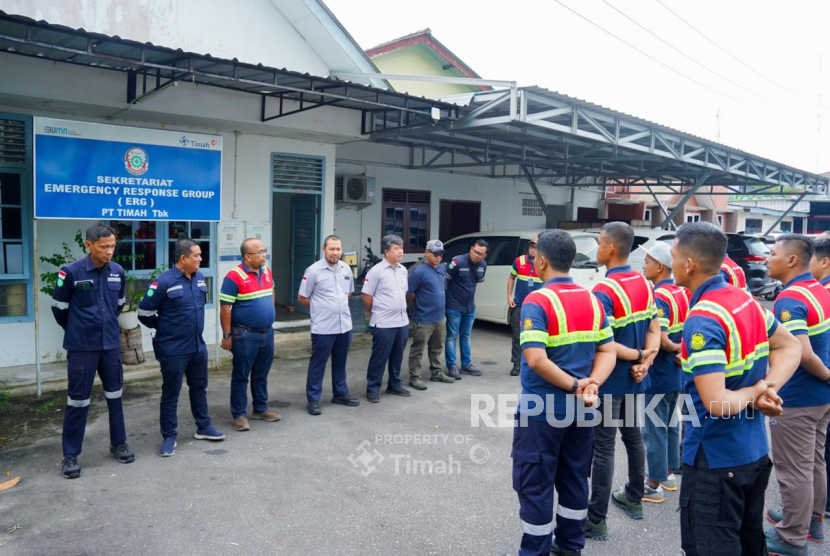 PT TIMAH Tbk mengirimkan Tim Emergency Response Group (ERG) untuk menjalankan misi kemanusiaan membantu penanganan banjir bandang dan longsor yang melanda sejumlah wilayah di Sumatera Utara, Rabu (3/12/2025).